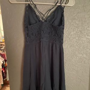 Blue dress (pink by Victoria secret) size small